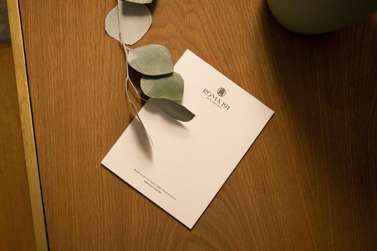 Hotel Roma 191 墨西哥城 外观 照片