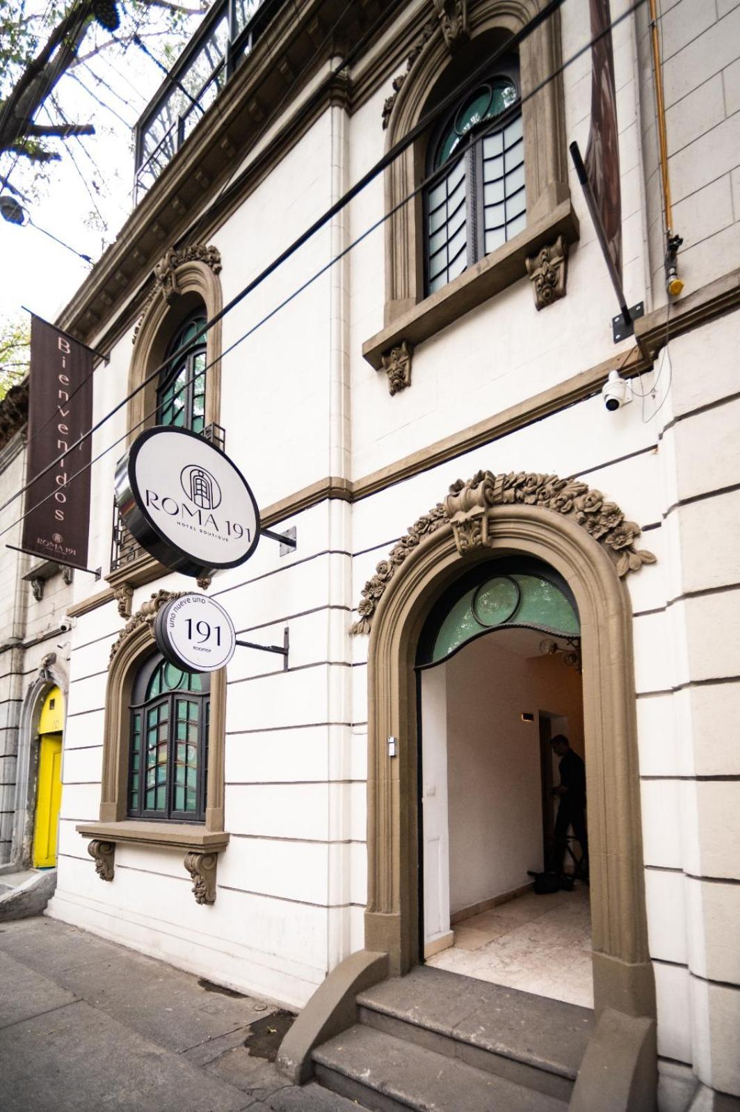 Hotel Roma 191 墨西哥城 外观 照片